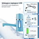 Электрическая помпа для воды ViO E4 голубая - изображение 3