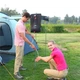 Похідний туристичний душ 20 літрів 50 ° C CAMP SHOWER 41x60 см, з шнуром і гаком для підверсу, з водонепроникного ПВХ - зображення 3