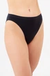 Трусики женские слипы бесшовные Giulia HI-LEG BRIEFS L/XL Black, из мягкой микрофибры, бельё повседневное - изображение 2
