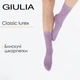 Носки женские классические с люрексом Giulia WS3 CLASSIC LUREX 36/40 Multicolor-white pink высокие - изображение 1