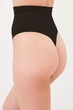 Трусы стринги женские корректирующие Giulia STRING HIGH WAIST MODELLING XXL Black, моделирующее бельё - изображение 3