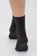 Шкарпетки жіночі класичні з люрексом Giulia WS3 CLASSIC LUREX 36/40 Black-black silver високі - зображення 3