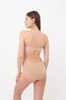 Женские бесшовные трусы-хипстер из микрофибры Giulia HIPSTER BRIEFS L/XL Beige-naturale базовое бельё - изображение 3