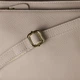 Женская сумка из натуральной кожи с жестким основанием Vintage 22985 Серый - изображение 11