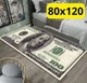 Стильный и износостойкий ковёр для дома, 80х120 «100 долларов» KT7001705 - изображение 1