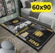 Стильний та зносостійкий килим для дому 60х90 "100 доларів" KT7001754 - зображення 1