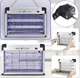 Лампа электрическая для уничтожения насекомых Pest Killer L-12 27x21x9 см 12 Вт Белый (30151422К) - изображение 6