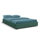 Ліжко двоспальне COSAS Mango Forest 160х200 см Зелений - зображення 5