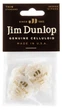 Медиаторы Dunlop 483P04TH Genuine Celluloid White Pearloid Thin Player's Pack (12 шт.) - изображение 1