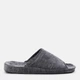 Женские домашние тапочки с открытым носком FX shoes Валенсия 7209 40 25.5 см Серые (2820000018229) - изображение 1