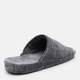 Женские домашние тапочки с открытым носком FX shoes Валенсия 7209 40 25.5 см Серые (2820000018229) - изображение 5