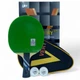 Ракетка 729 Very 6 Green-black rubber (1657) - изображение 1