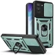 Протиударний броньований чохол із захистом камери для Samsung Galaxy S20 FE Armor Case Keysion S20FE green - изображение 1