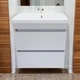 Пластиковая напольная тумба The MIX Атлант White 100х80х45 см - изображение 2