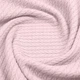 Плед-покривало кіска COSAS 160х230 см Petal Knitted Braid Пудровий - зображення 3