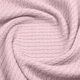 Плед-покривало кіска COSAS 230х240 см Blush Knitted Braid Сакура - зображення 3