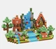 Детский магнитный конструктор No Brand Minecraft Водопад 150 шт Разноцветный (V4T-0035-1) - изображение 1