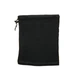 Двошаровий флісовий бафф Бандана-трансформер One Size Чорний зі стяжкою (C2F-01) - зображення 1