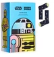 Набор женских носков прикольных высоких хлопковых Happy Socks 194849 36/40 4 пары Черный (2200005145081) - изображение 2