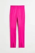 Брюки женские H&M 1117363 36 Розовый (2030000278220) - изображение 1