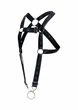 Мужская портупея MOB Dngeon Cross Cockring Harness One size Черный - изображение 2