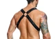 Мужская портупея MOB Dngeon Cross Cockring Harness One size Черный - изображение 4
