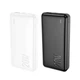 Зовнішній акумулятор HOCO J87A Tacker PD20W+QC3.0 power bank(20000mAh) Black - изображение 3