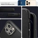 Чохол Spigen Liquid Air для iPhone 12 Pro/12 Matte Black (ACS01701) - зображення 13