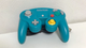 Геймпад Дротовий Nintendo GameCube DOL-003 Emerald Blue 2m Б/У - зображення 2