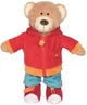 Maskotka Goki Teddy Brommel do nauki ubierania 45 cm 50952 (4013594509527) - obraz 4