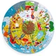 Пазл дерев'яний Bigjigs Пори року круглі 50 елементів 2999770 (691621810033) - зображення 1