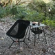 Стілець складаний легкий Naturehike CNK2550JJ013 Yamami YL01, розмір М, алюміній, оливковий - зображення 7
