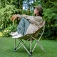 Стілець складаний Naturehike Stellaluna T04 CNK2550JJ022, вуглецева сталь, чорний - зображення 12
