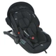 Автокресло-переноска бебикокон El Camino ME 1186 i-KEEP Melange Jet Black 0+ (0-13 кг) - изображение 8