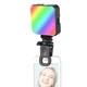 RGB лампа AY83 с прищепкой и аккумулятором для студийного света и видеосъемки с регулировкой яркости - изображение 8