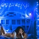 Гирлянда Нить 25м 500LED 220В Синий Динамический для елки и улицы - изображение 6