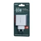 Зарядний пристрій Remax Kiddy 2 порту, USB + Type-C 65W (RP-U125) - зображення 2
