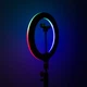 Кольцевая светодиодная LED лампа RGB Arc Ring 13" + tripod 2,1m (Black) Epik (177081) - изображение 4