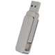 Флеш-накопичувач Wiwu WI-FD003 Infinite 2in1 Type-C USB 3.2 - 32GB (silver) (244509) - зображення 1