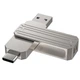 Флеш-накопичувач Wiwu WI-FD003 Infinite 2in1 Type-C USB 3.2 - 32GB (silver) (244509) - зображення 2