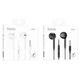 Навушники HOCO M101 Crystal joy wire-controlled earphones with microphone Black - зображення 4