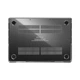 Чохол-накладка для MacBook Air 13,6 дюймів M5/M4/M3/M2, прозорий, Crystal, полікарбонат (PC), захисний, прозорий, захист від подряпин і пошкоджень, вентиляція, доступ до портів, протиковзкі ніжки, для макбука, ArmorStandart (ARM79439) - зображення 2