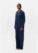 Плюшевые пижамные штаны Primark Soft Touch Boyfriend Pyjamas L для дома и сна Синий (8573) - изображение 2