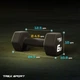 Гантелі для фітнесу неопренові TREX Sport TX-060VD 2x6кг - зображення 4