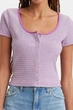Футболка Levi's 50(2XL) Бузковий-смужка (130313) - зображення 2
