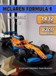 Конструктор на 1432 детали Technic McLaren Formula 1 2022 — набор для сборки гоночного автомобиля F1 (в крафтовой упаковке) - изображение 2