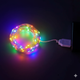 Гирлянда-нить "Радужная роса" SF11 - 10 м, 100 LED, мультиколор RGB, USB-питание - изображение 3