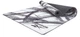 Килимок для йоги Reebok Natural Rubber Yoga Mat білий, сірий, мрамор Уні 183 x 61 x 0.32 - зображення 1