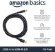 Кабель для принтера USB 2.0 (Type A - Type B) 3 метра, Позолоченные контакты, Amazon Basics - изображение 4