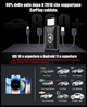 Беспроводной адаптер Robofun CarPlay / Android Auto Bluetooth 5.4 для автомобиля, USB, без задержек, стабильное подключение iOS - изображение 7